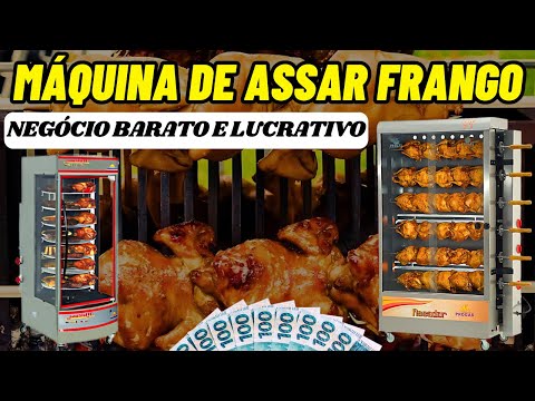 🔥É INCRÍVEL / Como Montar um Negócio de Frango Assado 🍗 / Máquina de Assar Frangos