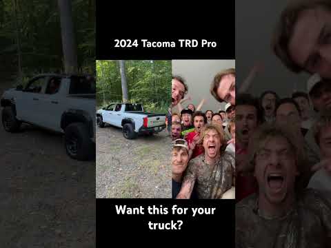 Cool 2024 Toyota Tacoma TRD Pro feature! #shorts