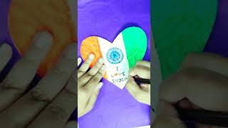 Republic Day Card 2022 | DIY Republic Day Greeting Card | Republic Day Card Making Ideas | #shorts