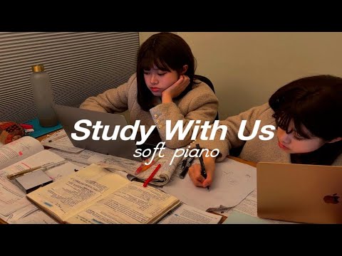 150分钟陪伴学习｜和学霸双胞胎一起当同桌吧（舒服轻音乐版）Study With Us