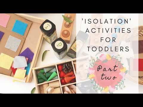 Part 2: Self-Isolation Activities for Toddlers