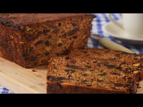 Easy Fruit Cake Recipe Demonstration - Joyofbaking.com