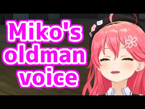 Miko met a weird coach and imitated his voice  [ Hololive / Sakura Miko ]