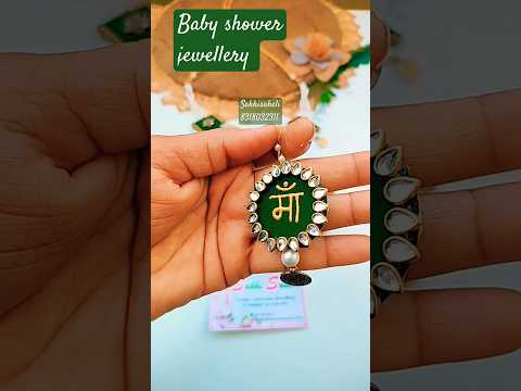 Babyshower #shortvideo#shortfeed #shorts#handmadejewelry#viralvideo#babyshower#fashion#jewellery