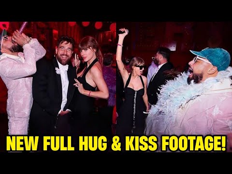 1 MINUTE AGO: Travis Kelce & GF Taylor Swift Share a SWEET KISS while dancing together at  PARTY