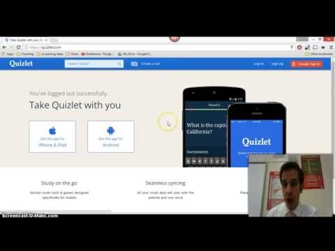 Creating and Using Quizlet