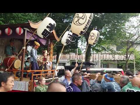 20240908国分寺八幡神社祭礼本町神輿渡御社参