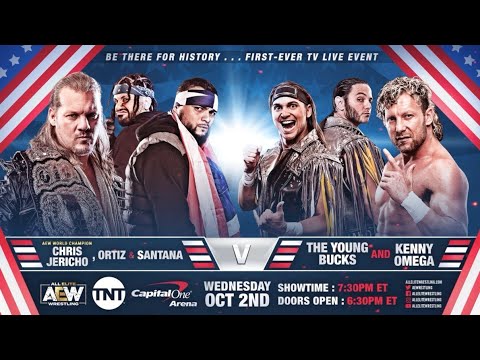 The Elite Vs Chris Jericho & LAX - AEW Dynamite 2019 - Highlights