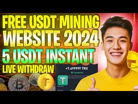 Usdt Mining Free Mining Site || Earn Free Usdt Without Investment || New Usdt Mining Site 2024