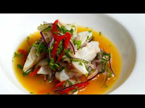 Peruvian Sea Bass Ceviche