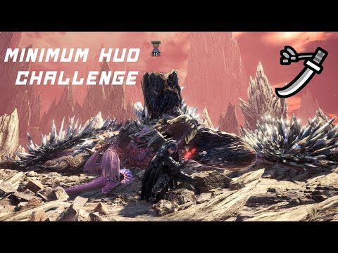 MHW:IB | Minimum HUD Challenge Ultrawide Res | Longsword Solo | 12'41"83