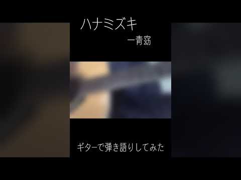 ハナミズキ/一青窈　ギターで弾き語りしてみた