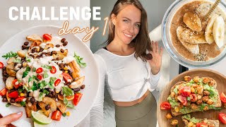 Eat More Plants Challenge 2022 – DAY 1 / whole food plant based meal plan