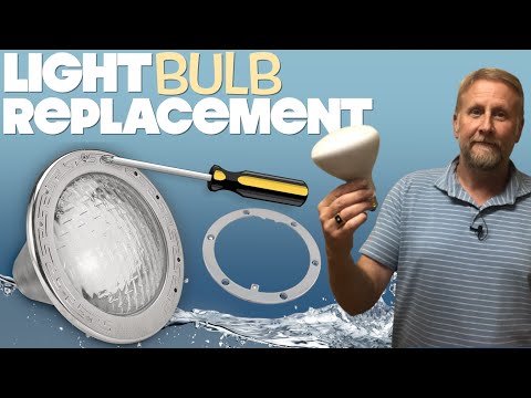 Changing the Light Bulb in your Swimming Pool WITHOUT Draining the Water!