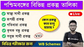 West Bengal Schemes List | পশ্চিমবঙ্গের বিভিন্ন প্রকল্প তালিকা | WBP Exams 2021 | WBCS | WBPSC