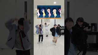 アニメダンスをお友達と踊ってみた♪楽しいねww #shorts