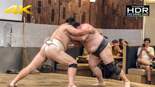 🤼 SUMO WRESTLERS FIGHT IN TOKYO - Lunch Experience With Sumo 🇯🇵