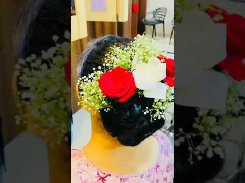 Juvans Beauty World Bridal Hairstyle | Wedding Days  #KeralaWedding #Beauty