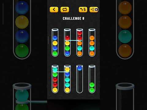 Ball Sort Puzzle Challenges Level 8