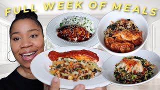 Full Week of Healthy Lunches and Dinners + Suvie Review