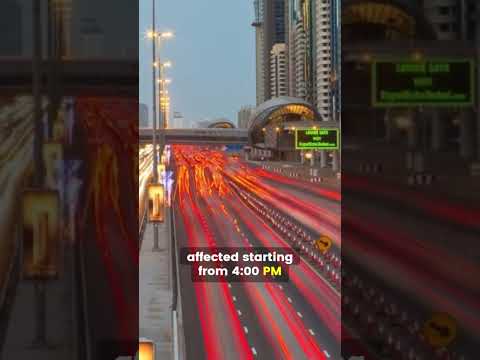 Dubai to Close Sheikh Zayed Road and Other Key Routes on New Year's Eve! #uae