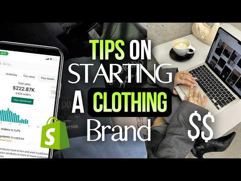 TIPS ON STARTING A CLOTHING BRAND | VENDORS, PRODUCTS & MORE