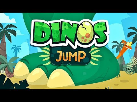 Dinos Jump 🐉 Dinosaur Game App for Kids