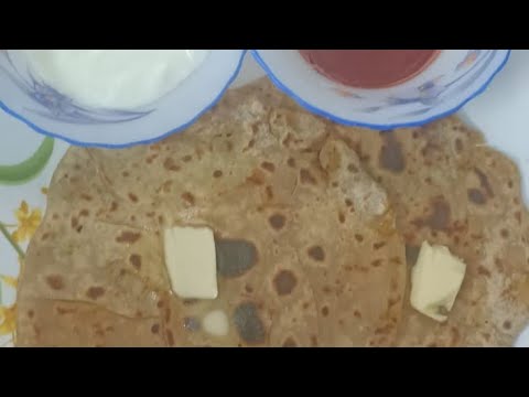 Aloo Paratha in telugu/tasty&simple recipe 😋 Harithas Kitchen