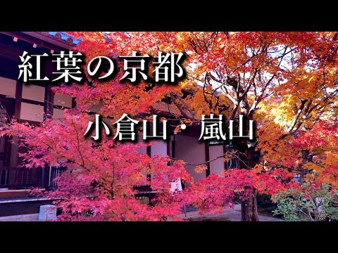 紅葉の京都 小倉山・嵐山