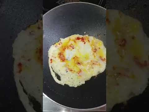 simple omelette in 2 minutes #viralvideo #shortvideo