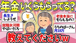 【ガルちゃん有益】年金どのくらいもらえるのか人生の先輩に聞く！老後は安泰なのか【ガルちゃん雑談】