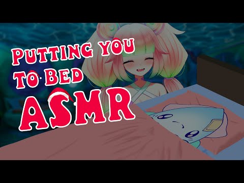 【ASMR Roleplay】Putting You To Bed Before Santa Gets Here Reefling 💚 🦑🛐【VAllure】