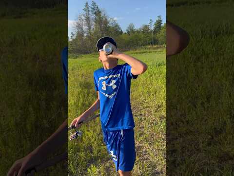 Chugging a Soda Every Cast till we Catch a Fish! #trending #funny #soda #fishing #fish