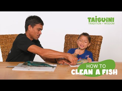 How to Clean a Fish | TAIGUINI | Nihi! Guam