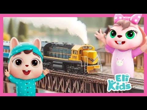 Toy Train Fun #2 | Eli Kids Songs & Cartoons