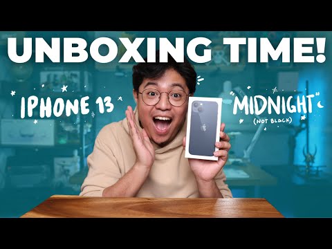 iPhone 13 Midnight Unboxing (Tagalog)