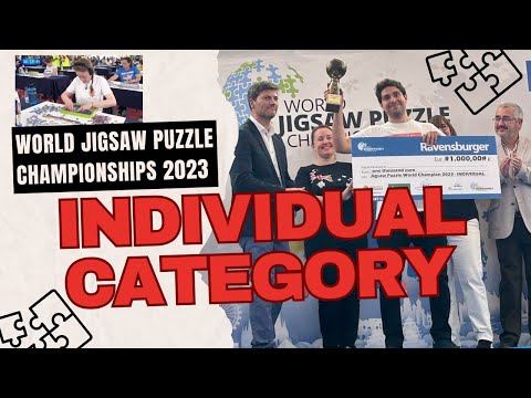 Individual Category Summary - World Jigsaw Puzzle Championships 2023