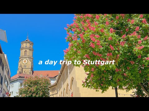 [trip vlog] Day Trip Stuttgart 🚗 ｜ Stuttgart ｜ German Mask Circumstances ｜ German UNIQLO Price