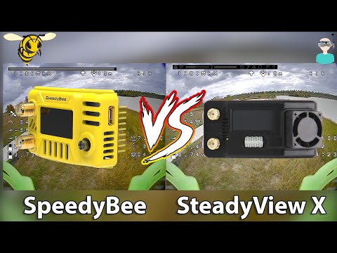 SpeedyBee Fusion Goggles Receiver Vs. SkyZone SteadyView X