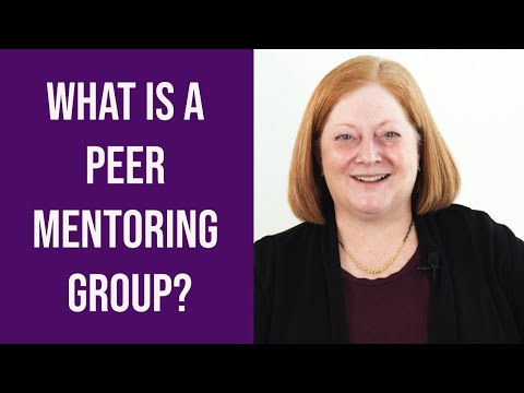 Joanne Kamens 1: What is a Peer Mentoring Group?