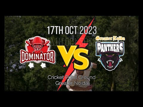 17th Oct Dominator Stars Vs Greater Noida Panthers #cricketlover #cricketshorts #cricketmatch