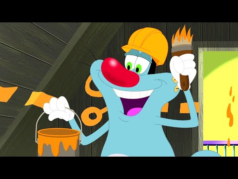 Oggy and the Cockroaches - Oggy renovates his house (SEASON 7) BEST CARTOON COLLECTION | EPISODES