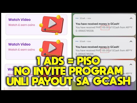 WATCH 1 ADS = ₱1.00 FREE GCASH | KUMITA SA PANONOOD NG ADS | INSTANT RECEIVE PAYOUT | REAL PROOF!