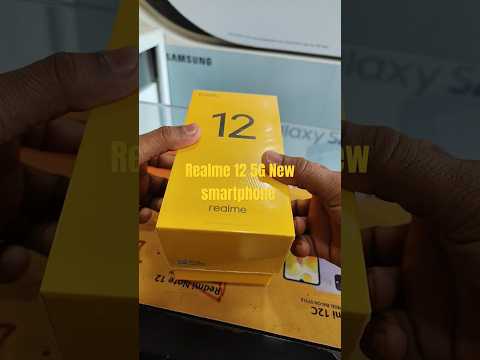 #Realme 12 5G the new smartphone _108 mp 3X Zoom _45 watt charger !! dual speaker #unboxing