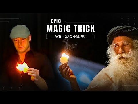 OMG! Sadhguru Falls For MAGIC Trick! 😲 (unbelievable)