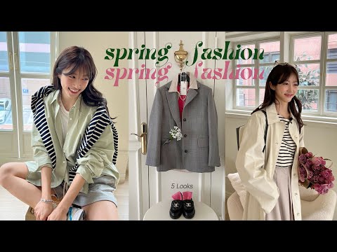 SPRING DAILY OOTD + office and back to school looks!💐