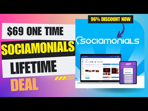 ❇️🎀❇️Sociamonials Lifetime Deal |Transform Social Media Game Overnight | $69 Lifetime Deal | 96% Now