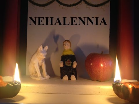 🍏 NEHALENNIA: Pagan Goddess of the North Sea (Roman - Gaulish - Germanic Deity)🍏🐕