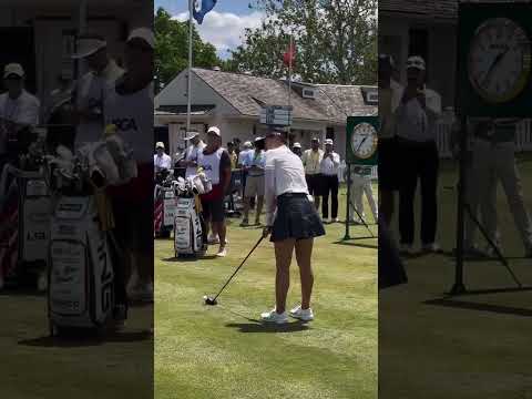 Beauty Golfer Ingee Chun Awesome Swing Motion & Swing Sequence 2024