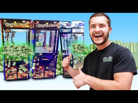 These Claw Machines Made SO MUCH CASH!